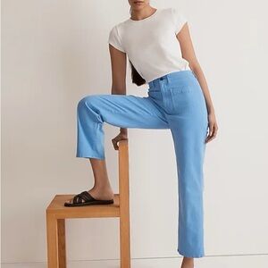 Madewell Emmett 2.0 Wide Leg Crop Pants